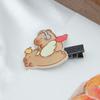Acrylic Cartoon Duckbill Clip Cute Animal Barrettes Hair Accessories Capybara Hairpin  Party