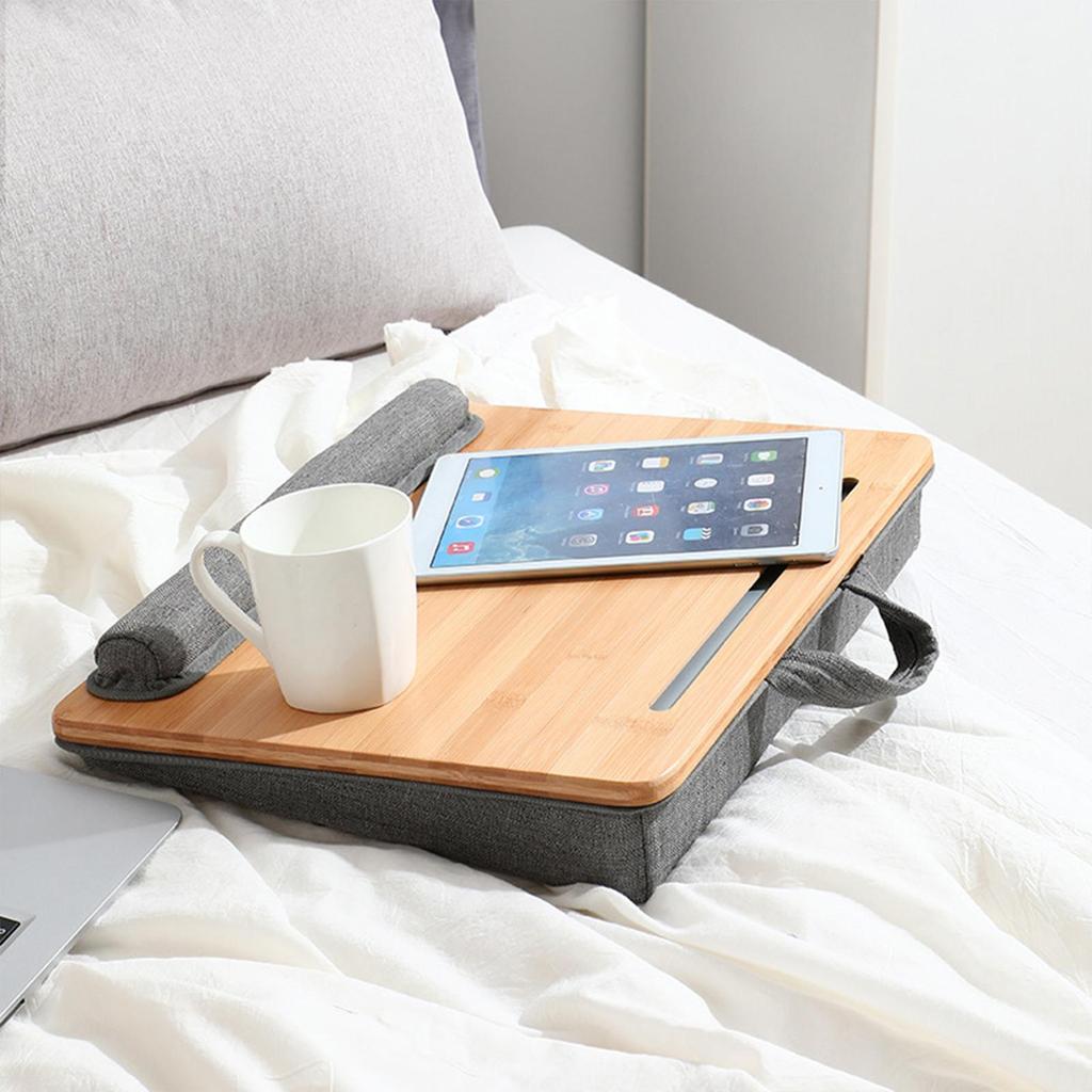 Lap Desk Ergonomic Office Accessories With Wrist Rest Laptop Desk For Bed For Sofa Couch Car Work Table Office Bedroom Home