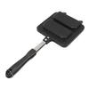 Sandwich Maker Nonstick Sandwich Baking Pan Breakfast Frying Skillet Griddle with Handle for Home