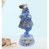India Lord Krishna Idol | 999 Silver Plated Krishna Statue | Standing Krishna Playing Basuri | Krishna Ji for Pooja & Gifting