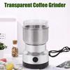 Электрическая кофемолка для зерен Портативная мини-мельница для специй Мельница для приправ Мельница для орехов, семян, зерна Измельчитель для кофе Блендер