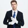 Формальные этикетные перчатки для мужчин и женщин, унисекс, мягкие, дышащие и противоскользящие перчатки с точечным захватом для осмотра ювелирных изделий