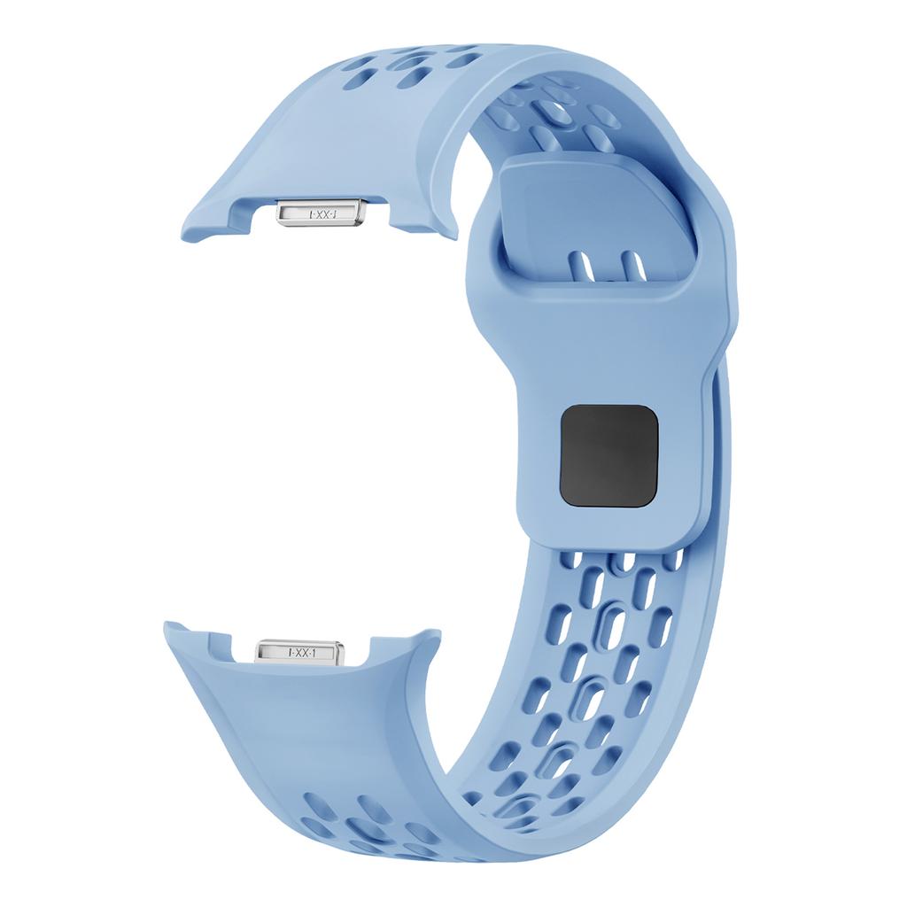 Replacement Band for Samsung Galaxy Watch8 44mm/40mm/Watch8 Classic 46mm Holes Design Silicone Watch Strap
