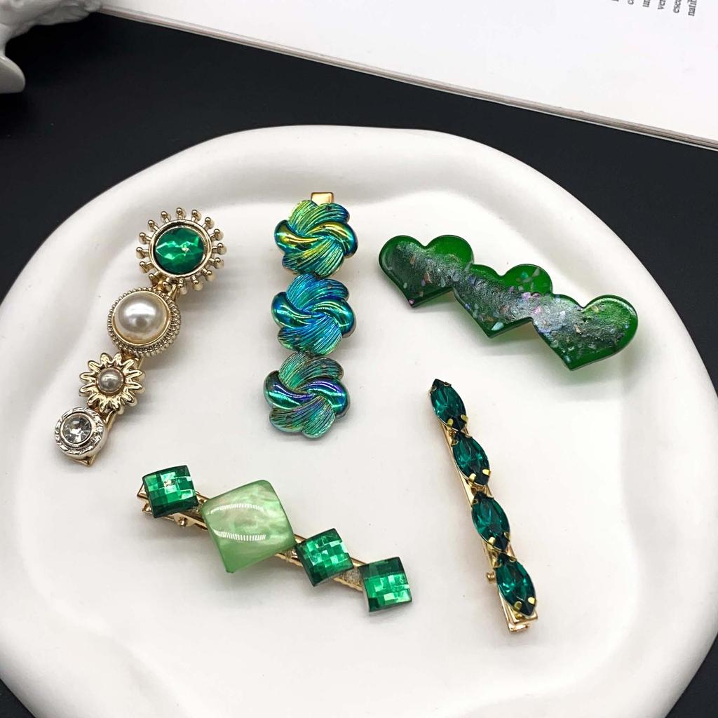 Крутая металлическая шпилька Y2K: Высококачественная горячая девчачья челка с заколкой и головной убор в виде утконоса