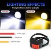 2Pcs Fisheye Lens Motorcycle Mini Driving Light Motorcycle Fog Lights  Motorcycle Lighting