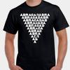 ABRACADABRA Eye Chart Magic Magician Trick Funny Protest Tee T Shirt