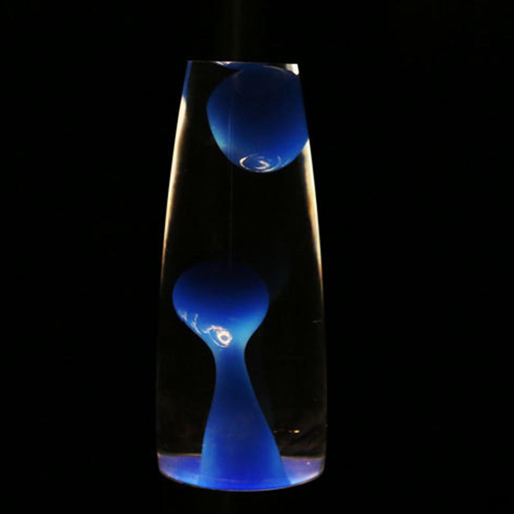 Creative Lava Lamp Nursery Bedside Night Light Home Decor EU Red