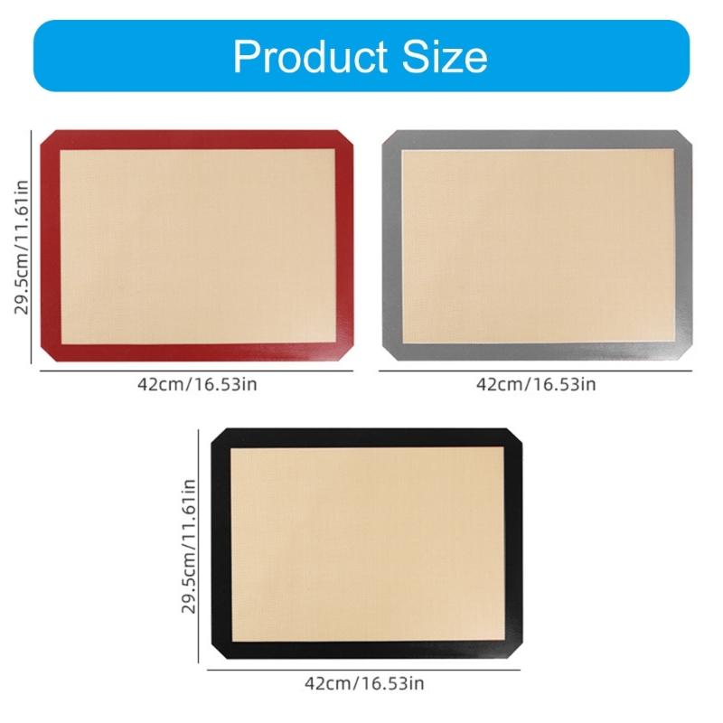 Multipurpose Silicone Nonstick Baking Mat Kitchen Baking Accessories For Baking Cooking And Craft Projects