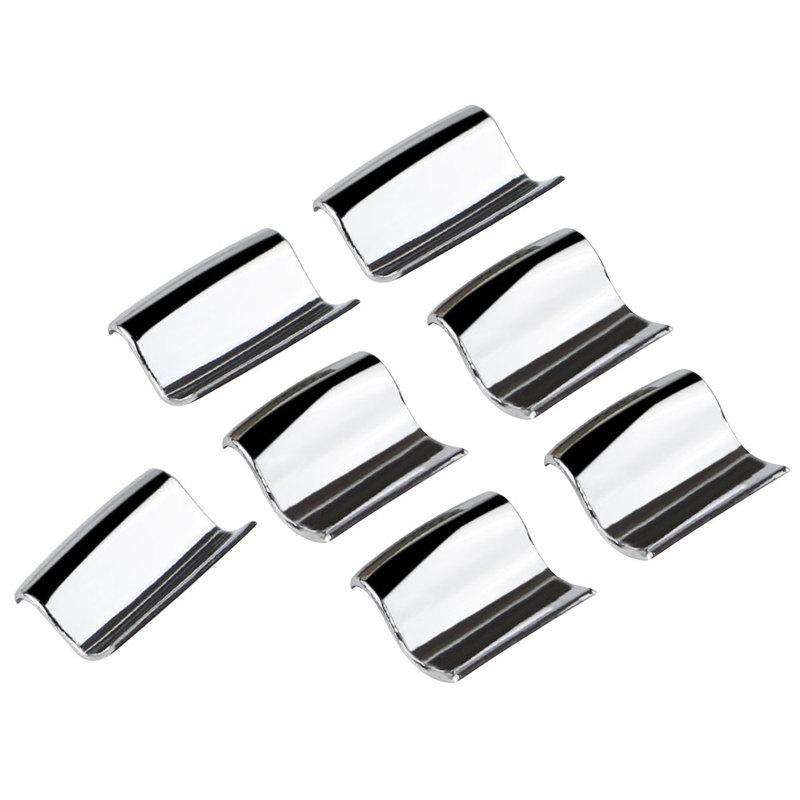 Цветная хромированная отделка кнопки стеклоподъемника из ABS для Toyota Corolla RAV4 REIZ Camry Highlander Prius Land Cruiser Vios Prado 150