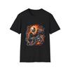 Ghost Rider Horror T-Shirt - Fiery Supernatural Horror Graphic Tee