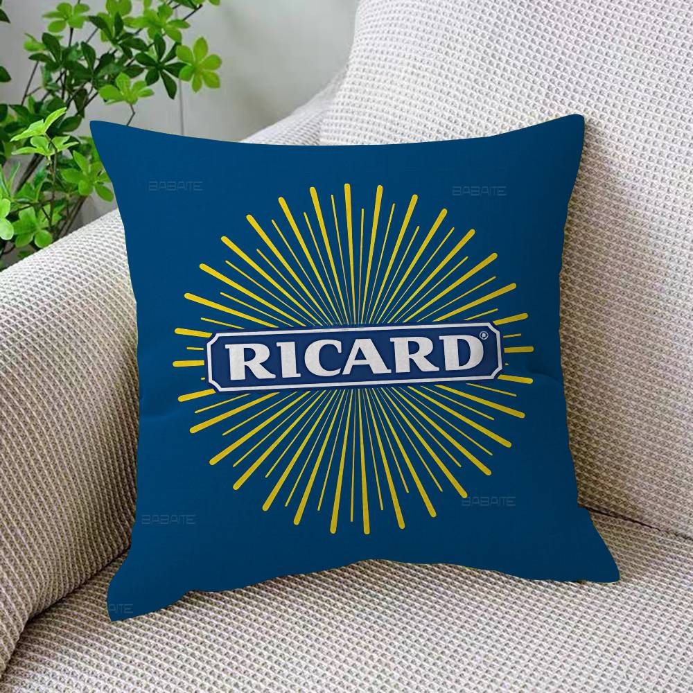 RRicardS LOGO Pillow Gifts Home Office Furnishings Bedroom Sofa Car Cushion Cover case xcm