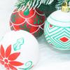 16pcs Plastic Painted Christmas Balls Set 6cm Christmas Tree Pendant  New Year Gifts