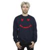 Disney Mens Mickey Mouse Big Smile Sweatshirt