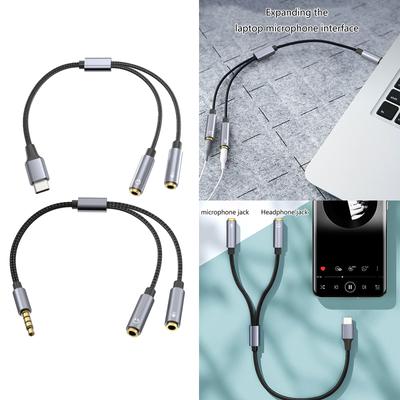 Гарнитуры, микрофонные разветвители, адаптеры 3,5 мм/USB C, наушники и микрофонные адаптеры, кабель 3,5 мм «папа» — 3,5 мм «мама» Наслаждайтесь чистым звуком