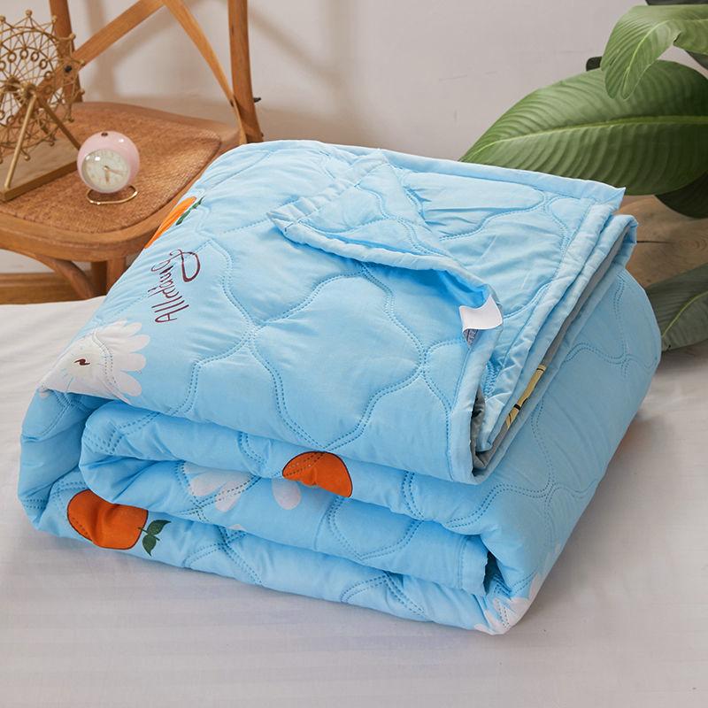 Летнее тонкое стеганое одеяло с мультяшным принтом, детское покрывало, кондиционер, одеяло, одноместное, двуспальное, размер Queen King Size
