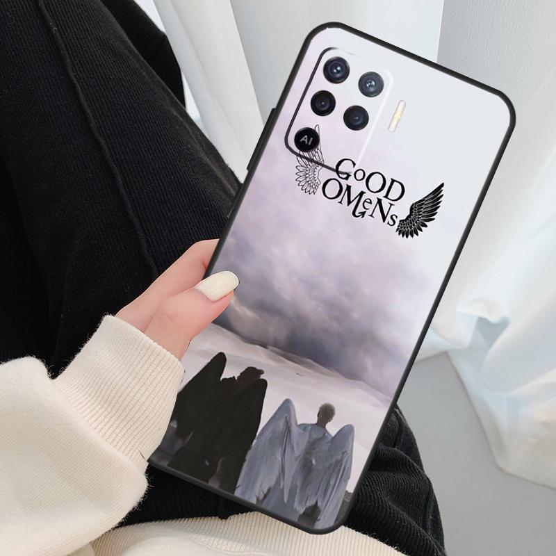 Чехол 'Благие Знамения' для Oppo A40 A60 A80 A5 Pro A15 A16 A17 A57 A77 A94 A74 A54 A76 A96 A18 A38 A58 A78 A98