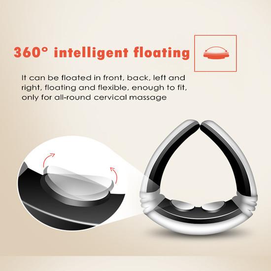 Electric Pulse Back and Neck Massager Infrared Heating Pain Relief Health Care Relaxation Multifunctional Massager