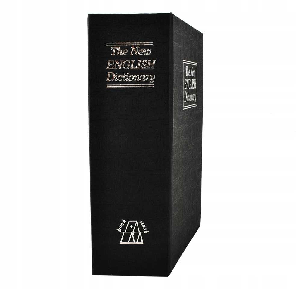 Safe - Box Hidden in a Book 24x15.5x5.5cm