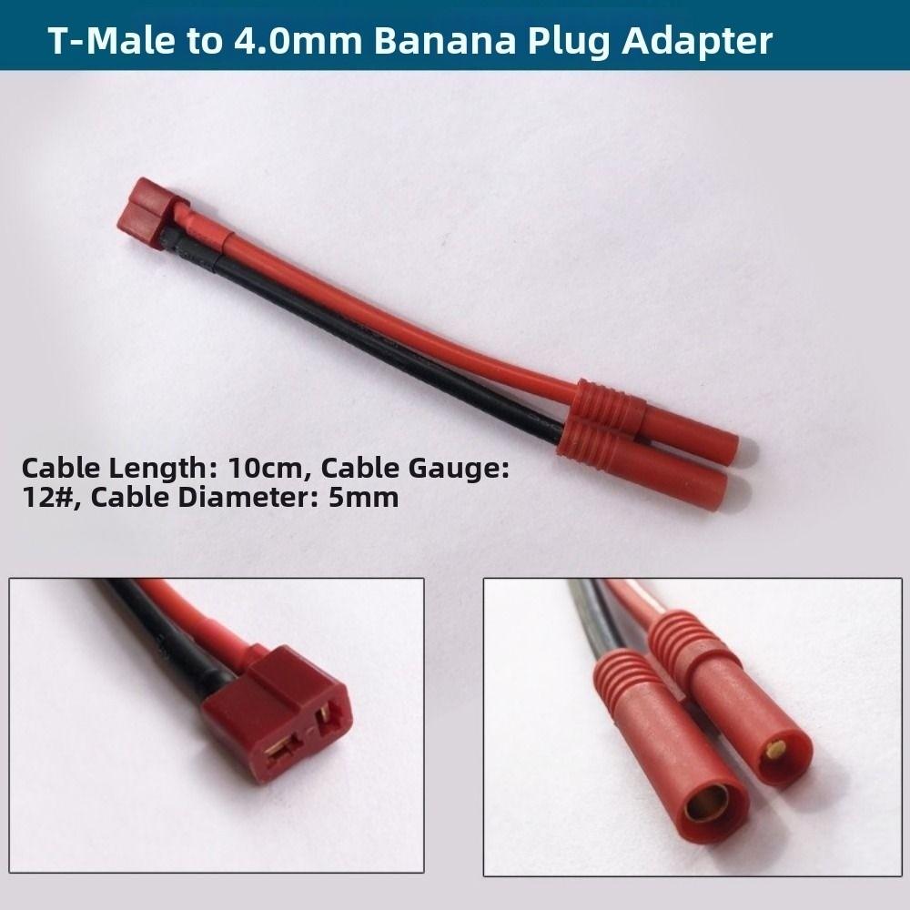 10 12 14 16Awg 10cm Female to Male Adapter Connectors