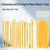 14-Piece Children's Pottery & Craft Clay Sculpting Tool Set