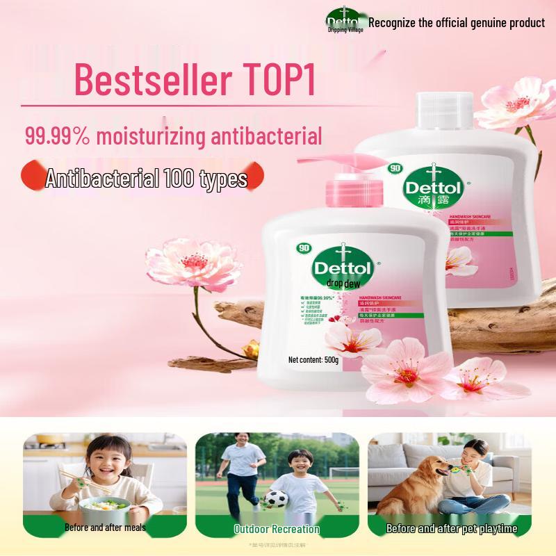 Dettol Здоровое антибактериальное средство для мытья рук