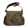 Totoro Shoulder Bag Totoro Canvas Casual Square Backpack Crossbody Bag