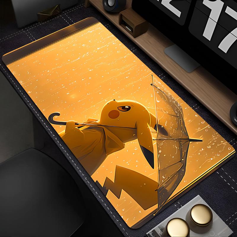 xcm Mouse Pad Pokemon Pikachu Gamers Computer Extended Mousepad Laptop Desk Mouse Mat Gaming Keyboard Rubber Durable Carpet