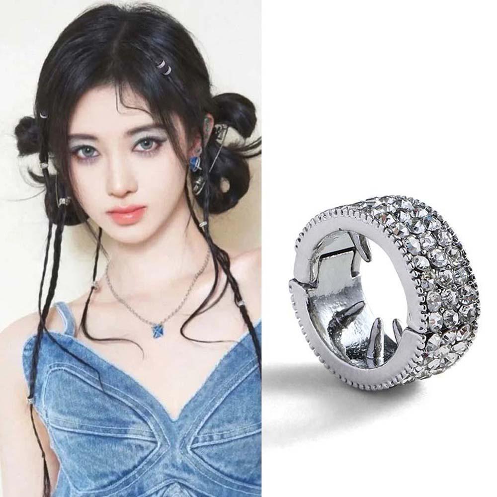 2/4/6pcs/set Hair Braiding Hair Braid Tubes Hollow Out Hair Ring for Braids Dreadlocks Beads  Women