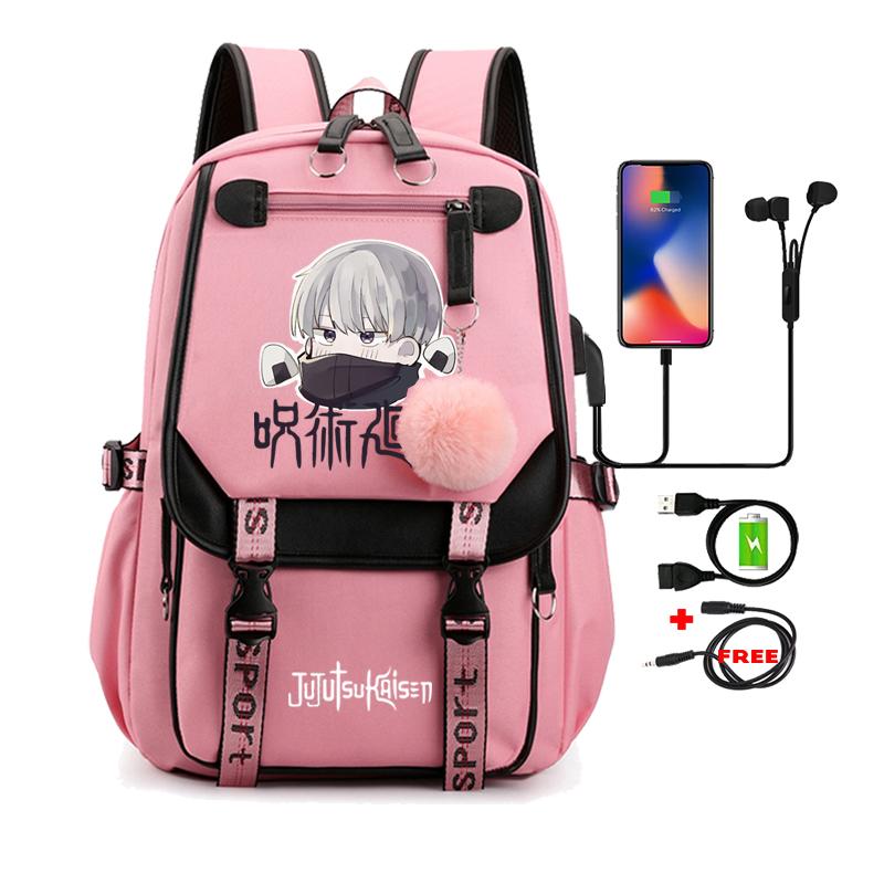 Легкие сумки в стиле аниме, рюкзак для мальчиков и девочек, детский студенческий рюкзак Kawaii, школьный рюкзак обратно в школу