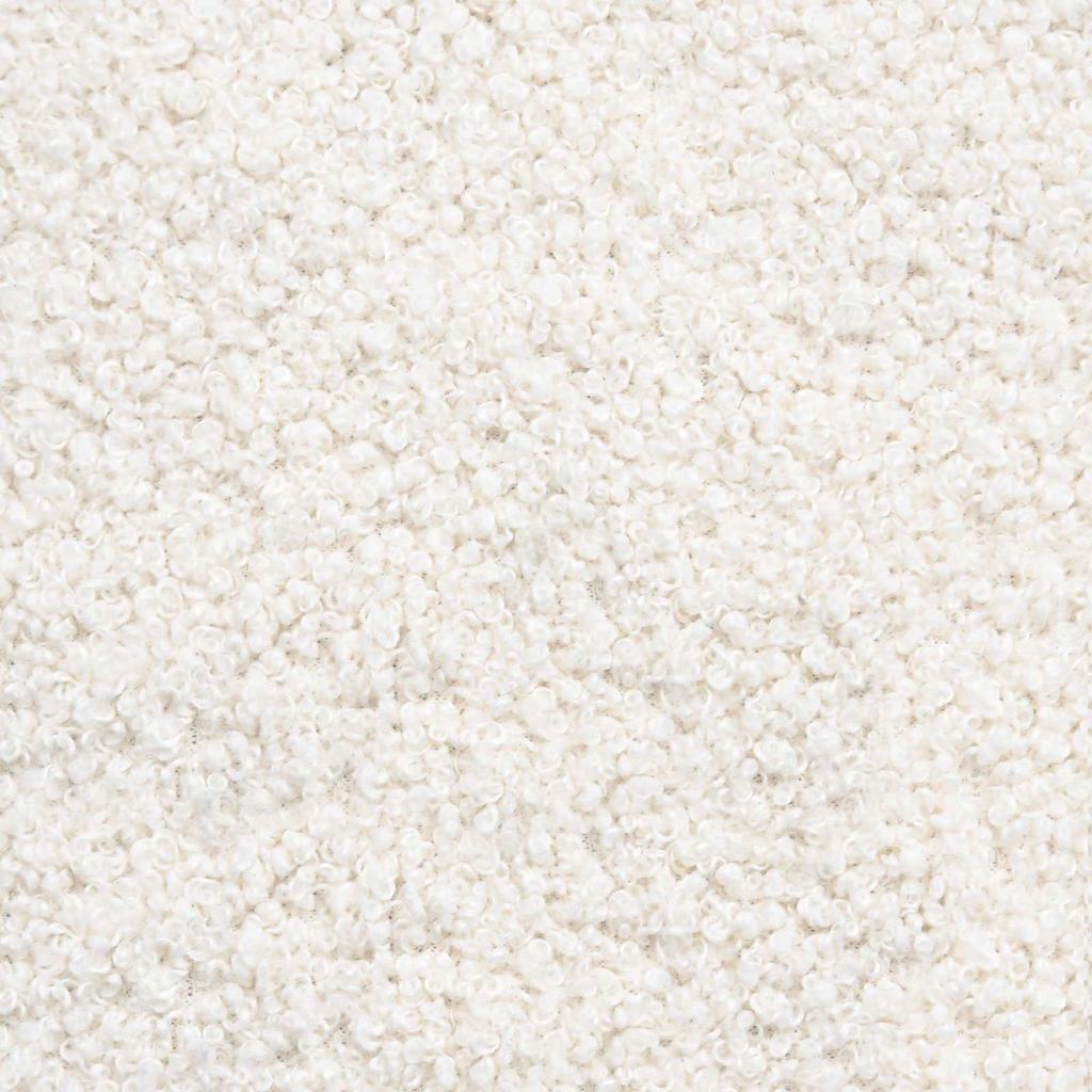 Bench Cream 110 x 40 x 46 cm Boucle