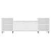 Vidaxl Szafka Pod Tv, Biała, 80X36X50 Cm, Materiał Drewnopochodny