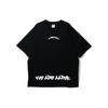 Li-Ning Мужская футболка X Aape BadFive с графическим принтом, свободный крой, 'Черная', AHSR751-1