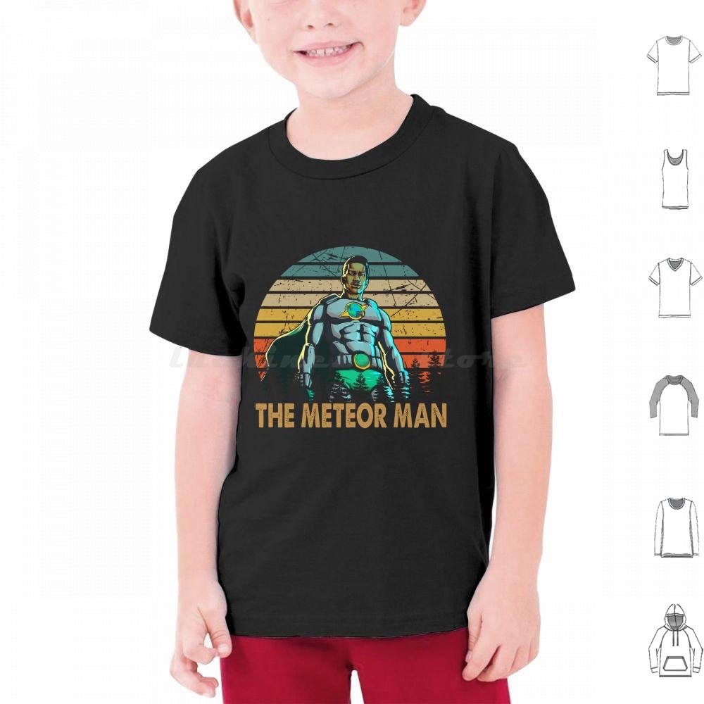 A Superhero Graphic Vintage Color T Shirt Cotton Men Women DIY Print The Meteor Man Comedy American Superhero Comedy Film