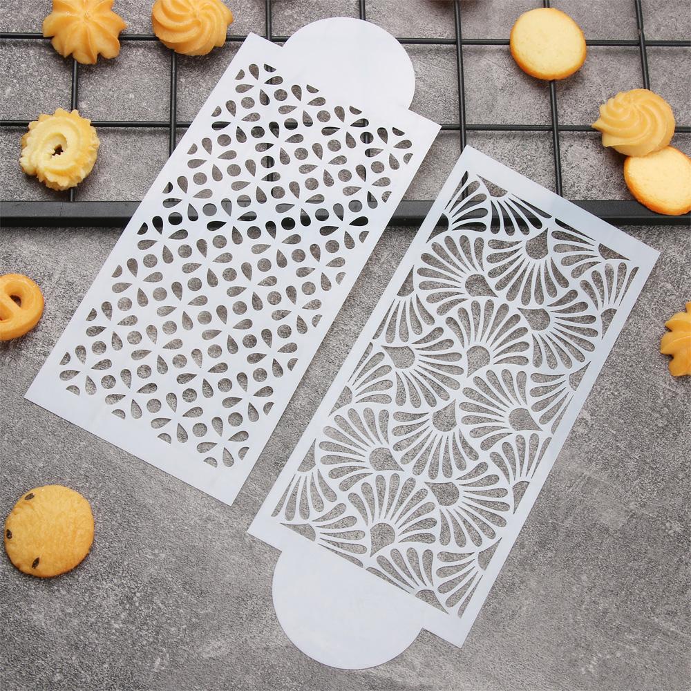 Tools Wheat Spike Pattern Sugar Sieve Mold Baking Templates Cake Stencil Fondant Printing