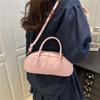 2025 Korean Version of Hand-carried Baguette Bag Niche High-end PU Small Handbag Trendy and Versatile New Model
