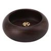 Incense Holder for Sticks Wooden Copper Small Round Incense Aromatherapy Plate for Tea Ceremony