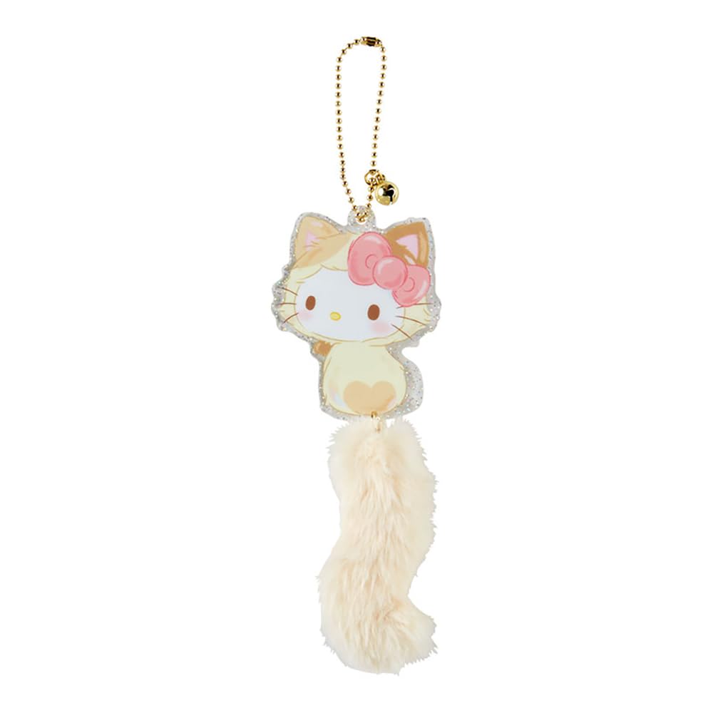 Sanrio Sanrio Love Cat Series Tail Acrylic Charm Hello Kitty Hello Kitty Character 15 X X Cm 808229 SANRIO (SANRIO) Kitty-chan 5.5 2.5