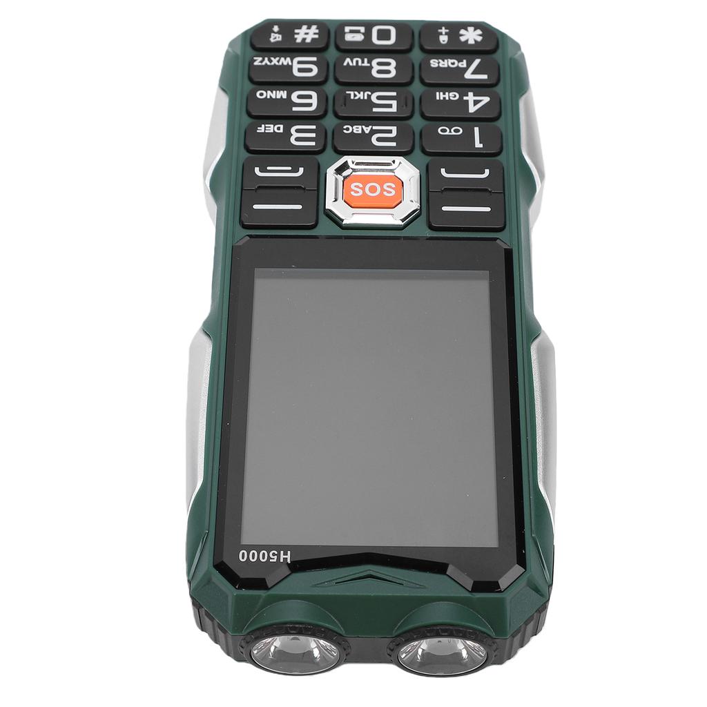 Разблокированный 2G Телефон с двумя SIM-картами, большой кнопкой, экраном 2,8 дюйма, аккумулятором 20000 мАч, функцией SOS, MP3, Bluetooth, FM