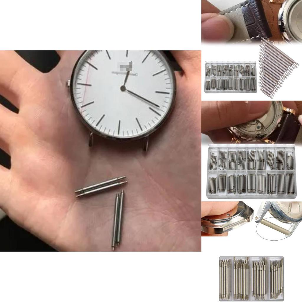 Комплексный набор инструментов для ремонта часов Набор пружинных стержней из нержавеющей стали для домашнего использования