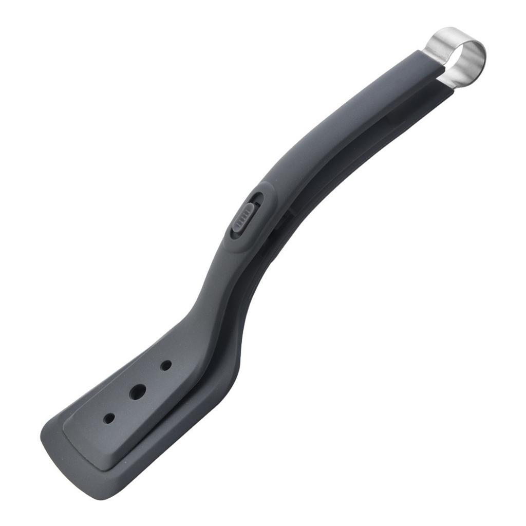 Зажим для стейка из нержавеющей стали, силиконовые кухонные щипцы, регулируемая лопатка для барбекю и зажим, универсальный зажим для переворачивания хлеба для домашней кухни, приготовления пищи