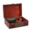 Vintage Wooden Storage Box Small Size Book Jewelry Storage Box Organizer (#2)