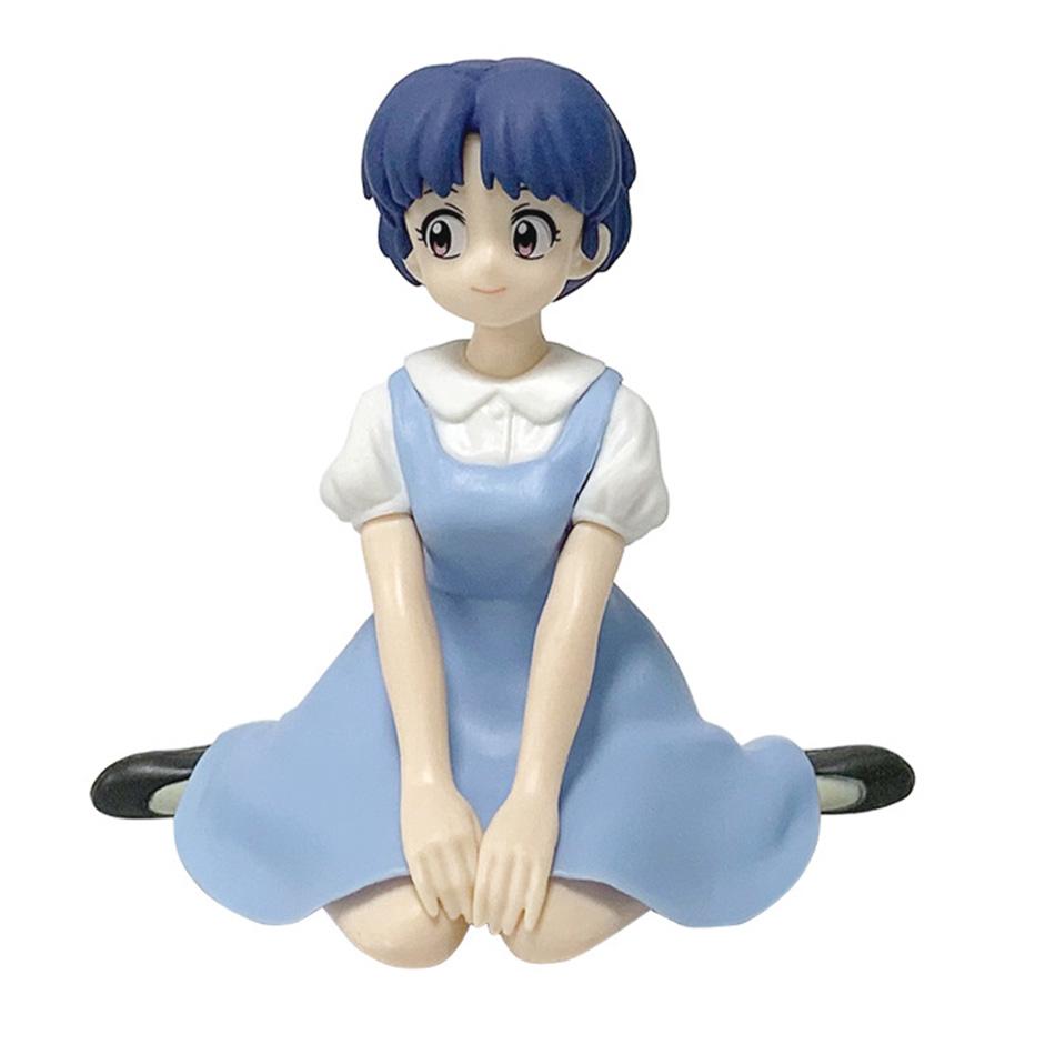 В наличии 10 см Аниме Ранма 1/2 Шампунь Relax Time Тендо Аканэ Фигурка из ПВХ Ранма Коллекционная фигурка Игрушка GIF