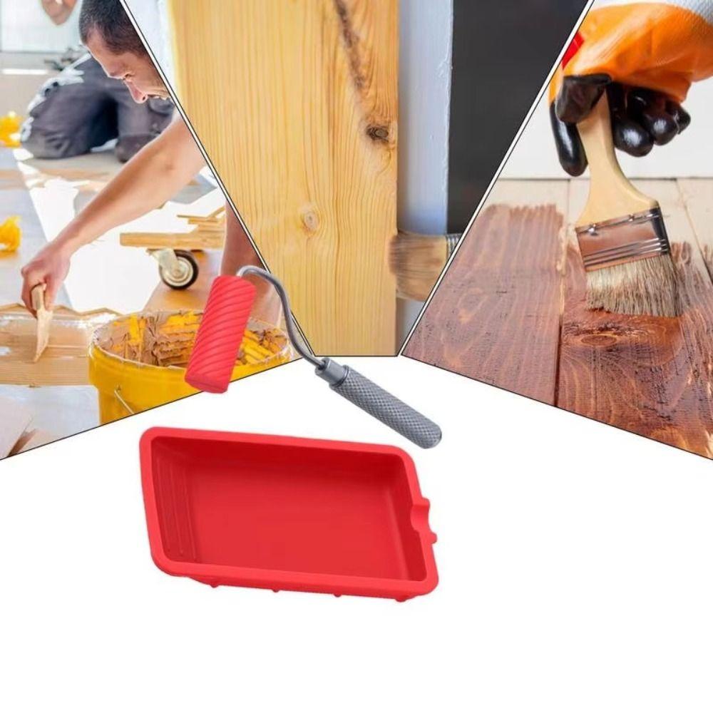 Soft Silicone Painting Decorating Kit Mini Size Silicone Glue Roller Glue Up Projects