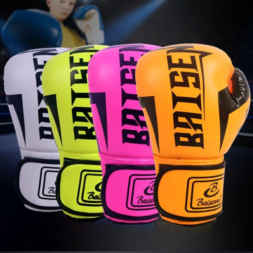 1 пара 8/10 унций тренировочных спарринговых перчаток, профессиональные боксерские перчатки