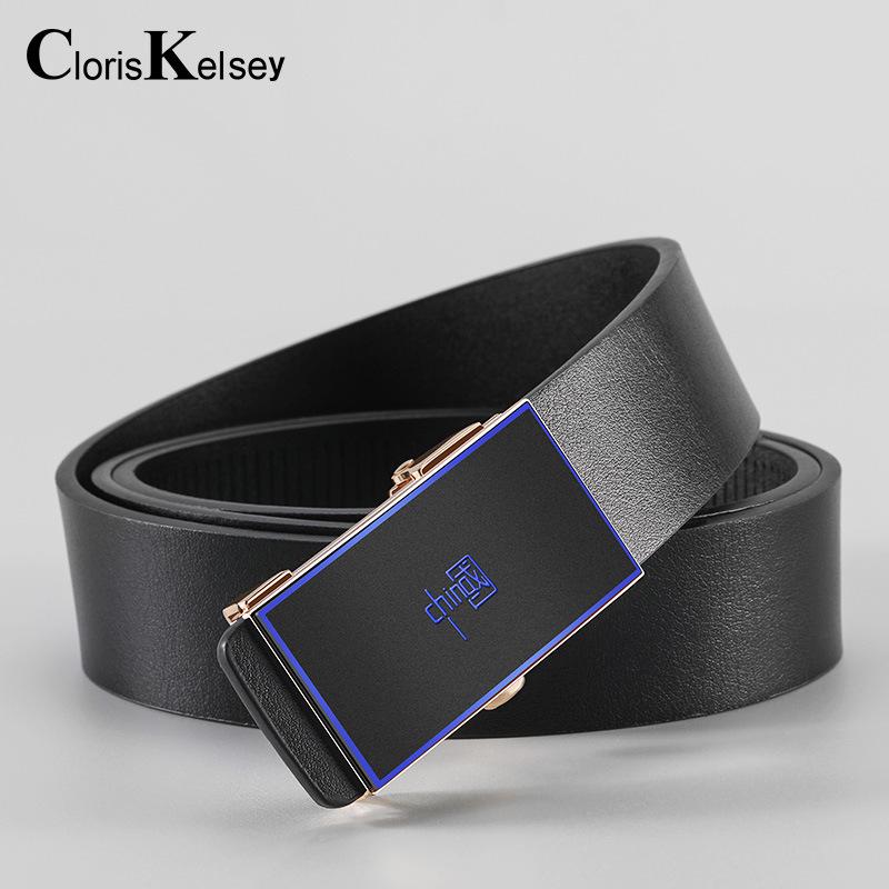 Мужской ремень Cloris Kelsey Toothless с автоматической пряжкой, повседневный