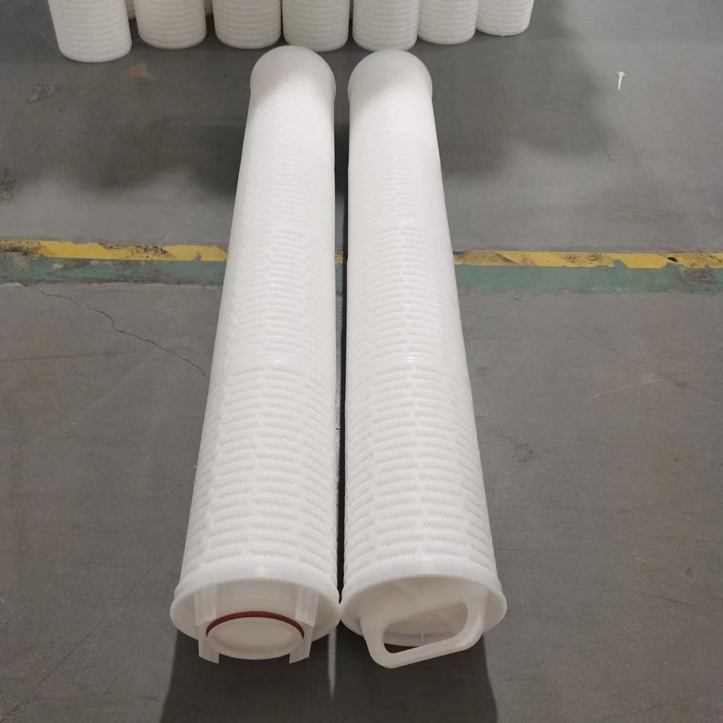 Polypropylene PP Microporous Pleated Filter Cartridge for High Precision Filtration of Beverages and Alcohol, 0.1-5 Microns