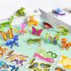 25 шт. обучающая игрушка своими руками подарок для детей 3D трехмерная бумажная головоломка с насекомыми детские игрушки мультяшная сборная модель насекомого
