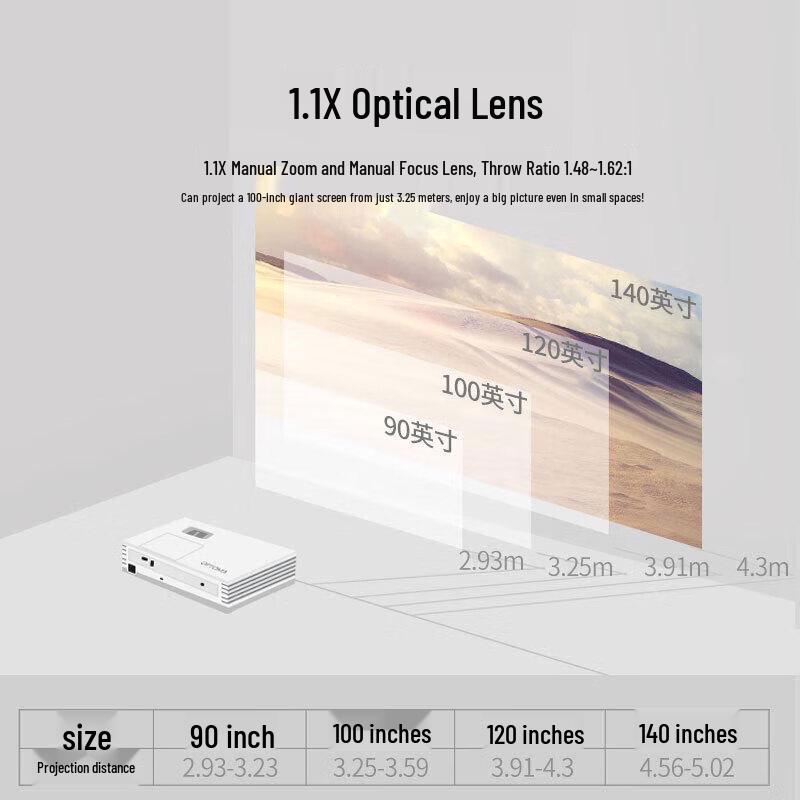 Optoma JEF9130 1080P 3D Projector (CN version)