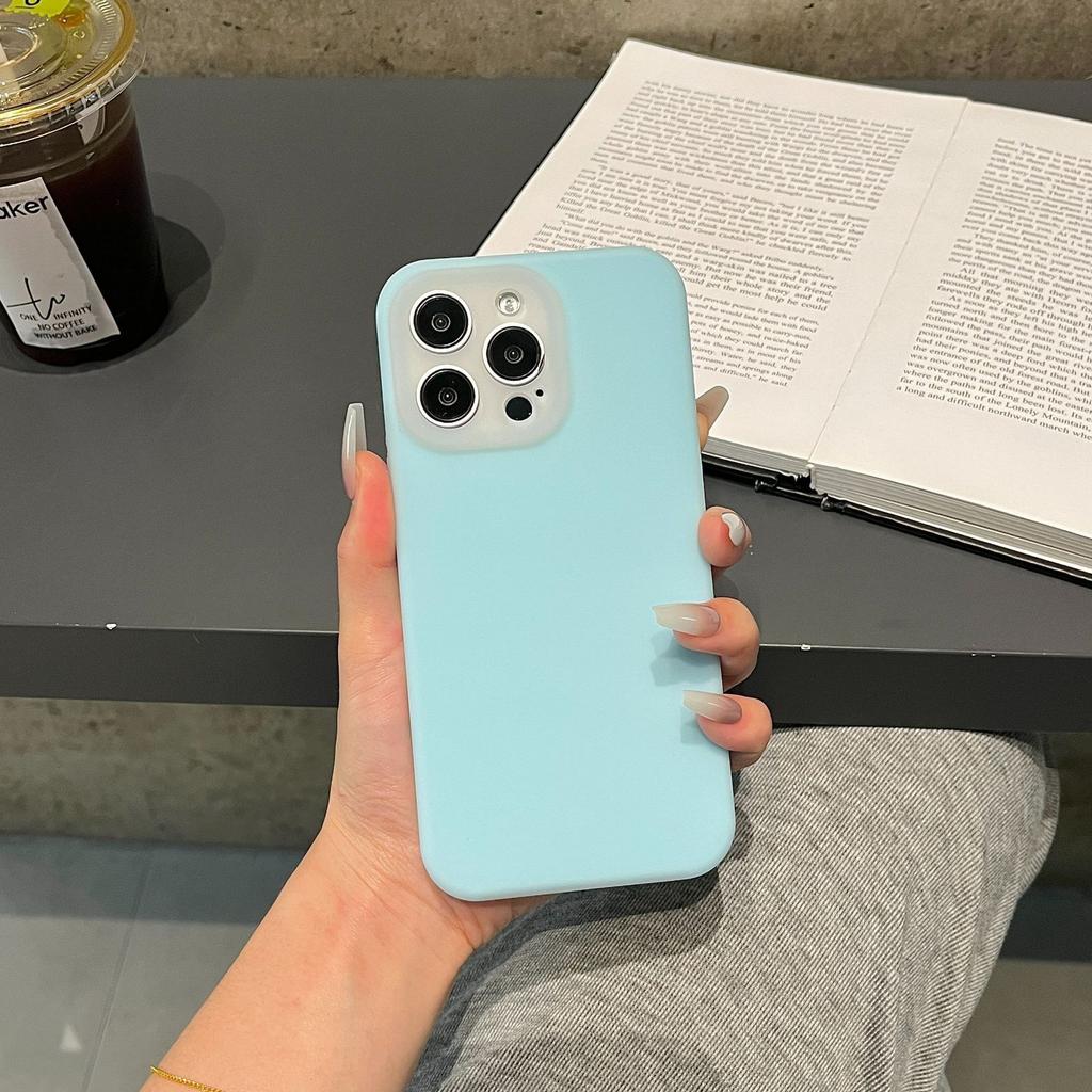 Подходит для Apple 16 Чехол для мобильного телефона Дофаминовое желе iPhone 15 Жидкий силикон 14 Защитный чехол для объектива от падений 13