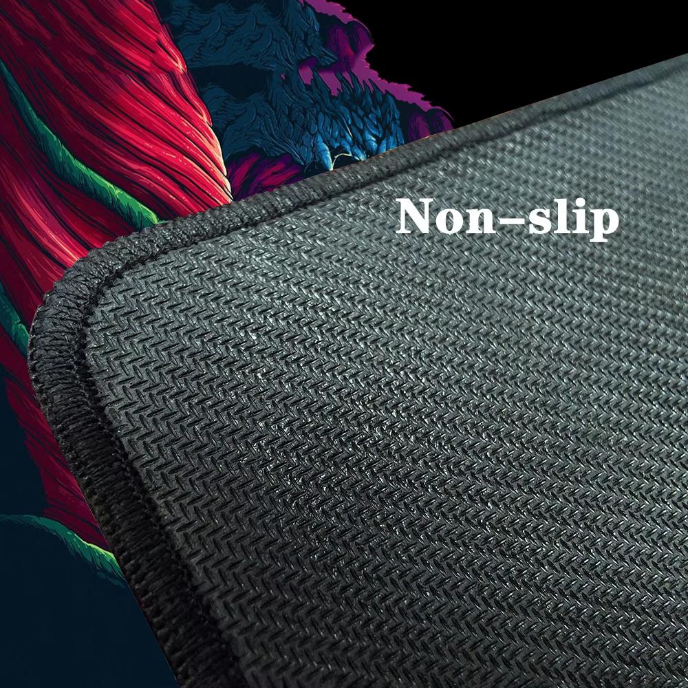 Аниме Мышь Монстр Коврик для мыши Большой монитор для ноутбука MousePad телефон XXL Игровой Резиновый планшет Блокировка Настольный коврик Компьютерные Игроки работа офис